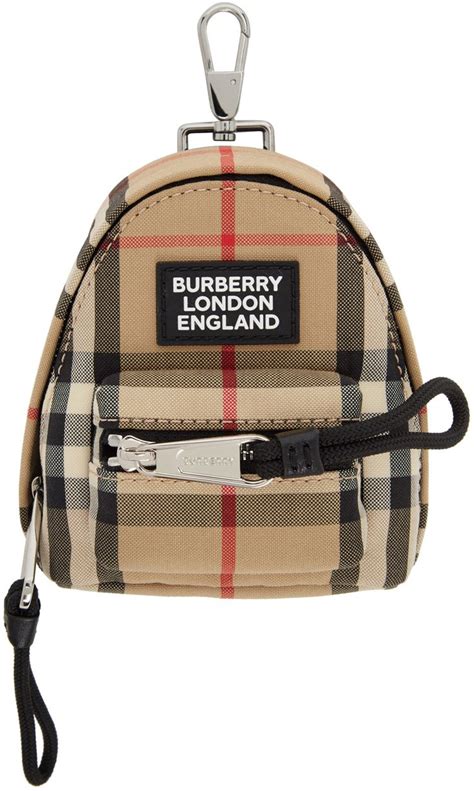 burberry keychains for women|burberry backpack keychain.